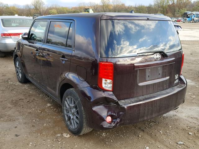 JTLZE4FE7CJ020350 - 2012 TOYOTA SCION XB Bordo foto 3