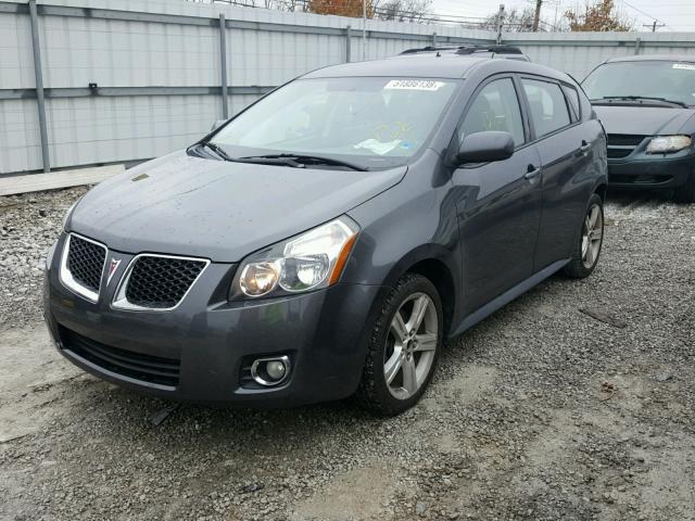 5Y2SP67049Z405090 - 2009 PONTIAC VIBE CHARCOAL photo 2