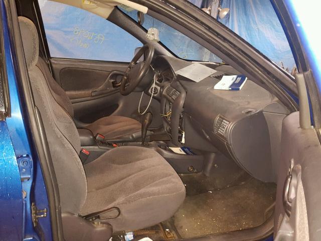 1G1JH52F537356959 - 2003 CHEVROLET CAVALIER L BLUE photo 5