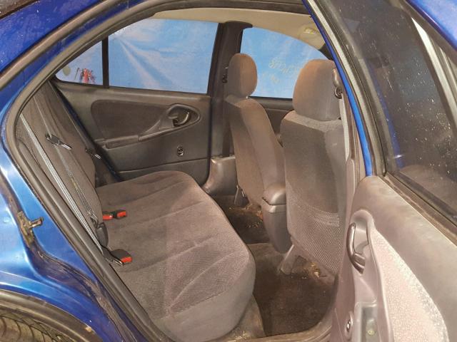 1G1JH52F537356959 - 2003 CHEVROLET CAVALIER L BLUE photo 6