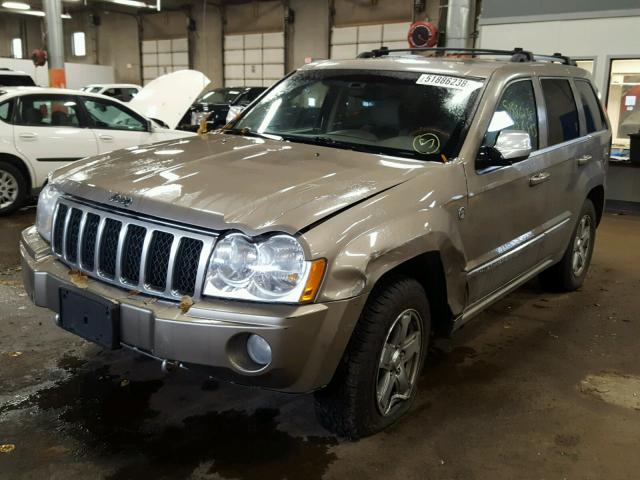 1J8HR682X6C164048 - 2006 JEEP GRAND CHER TAN photo 2