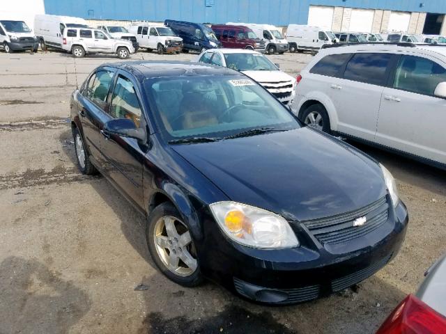 1G1AL58F067612032 - 2006 CHEVROLET COBALT LT BLACK photo 1