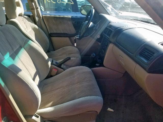 JF1SF65552H736795 - 2002 SUBARU FORESTER S RED photo 5