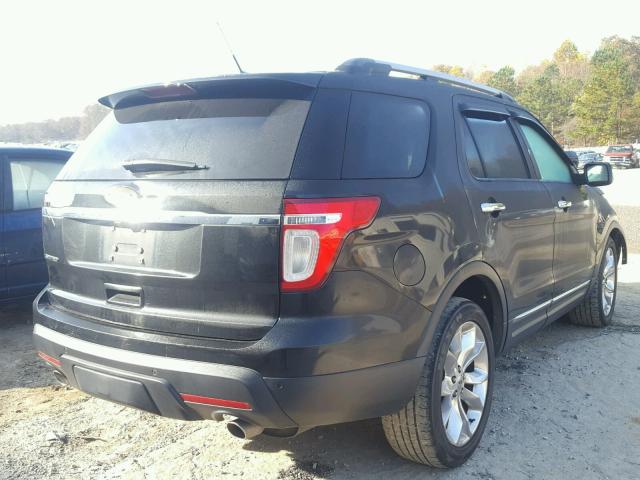 1FMHK7F89BGA44913 - 2011 FORD EXPLORER L BLACK photo 4