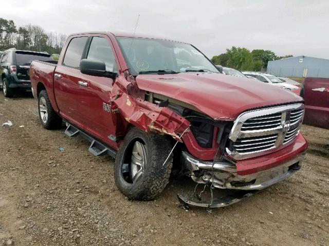 1C6RR7LT8ES276344 - 2014 RAM 1500 SLT RED photo 1