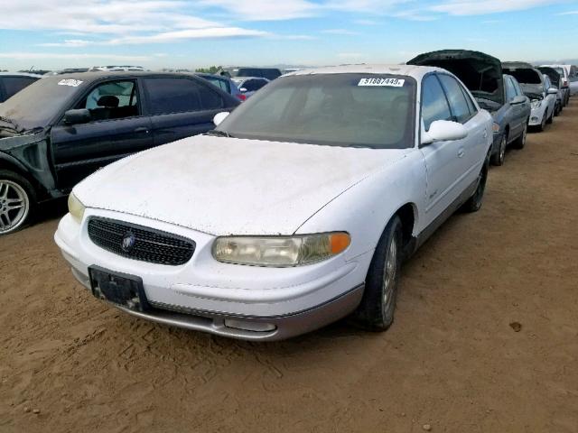 2G4WF5211X1436510 - 1999 BUICK REGAL GS WHITE photo 2