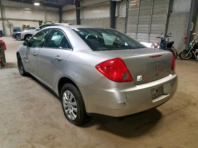 1G2ZF57B484245340 - 2008 PONTIAC G6 VALUE L SILVER photo 3