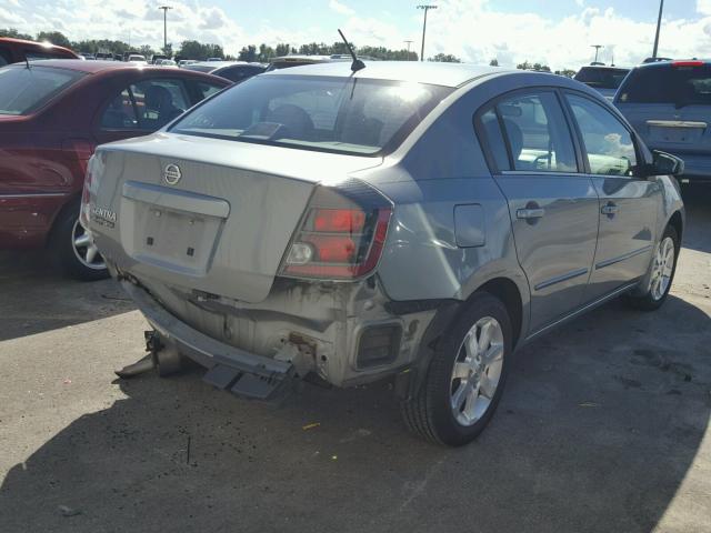 3N1AB61E48L670387 - 2008 NISSAN SENTRA 2.0 GRAY photo 4