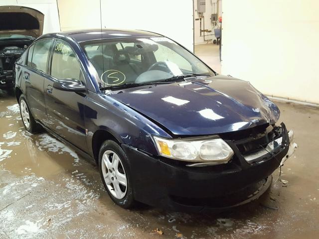 1G8AJ55FX7Z192264 - 2007 SATURN ION LEVEL BLUE photo 1