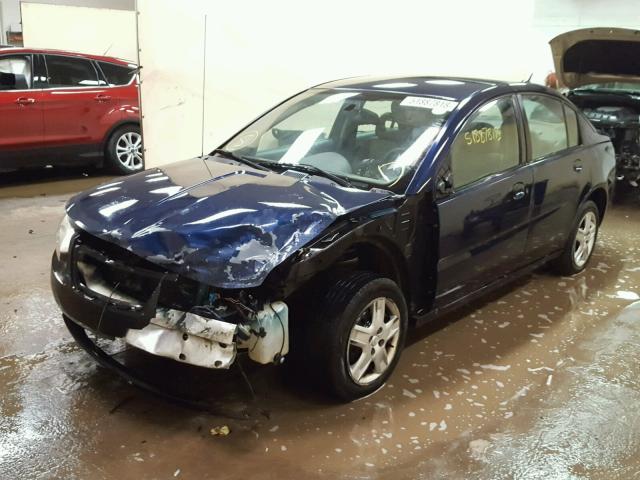 1G8AJ55FX7Z192264 - 2007 SATURN ION LEVEL BLUE photo 2