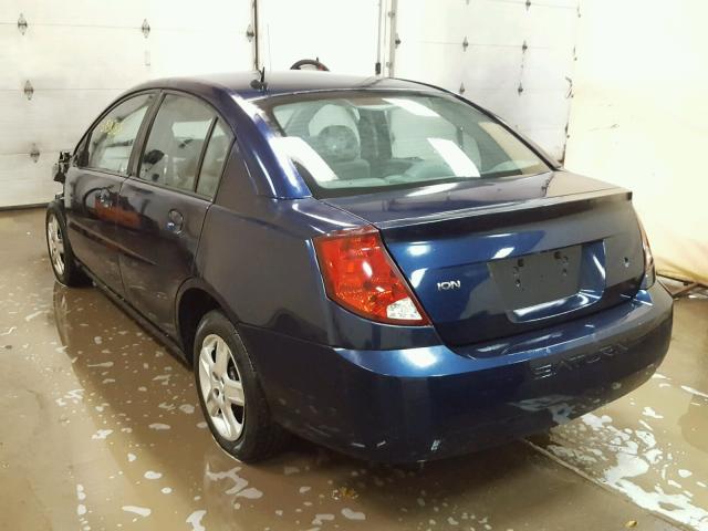 1G8AJ55FX7Z192264 - 2007 SATURN ION LEVEL BLUE photo 3
