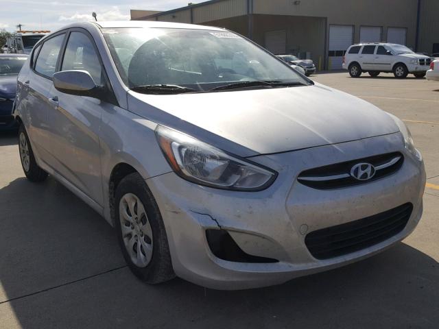 KMHCT5AE5GU248268 - 2016 HYUNDAI ACCENT SE SILVER photo 1