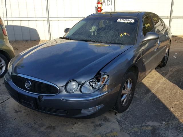 2G4WD532051308396 - 2005 BUICK LACROSSE C GRAY photo 2