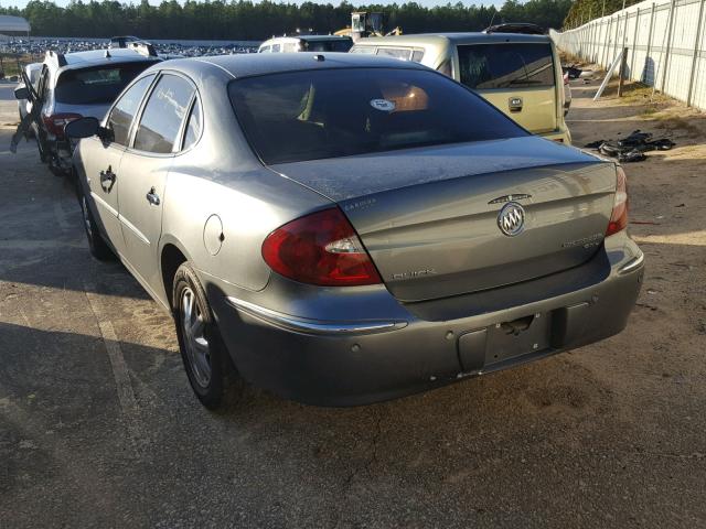 2G4WD532051308396 - 2005 BUICK LACROSSE C GRAY photo 3