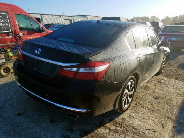 1HGCR2F80GA131656 - 2016 HONDA ACCORD EXL BLACK photo 4