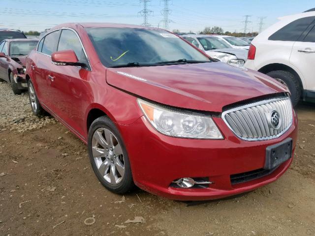 1G4GD5E33CF252566 - 2012 BUICK LACROSSE P RED photo 1