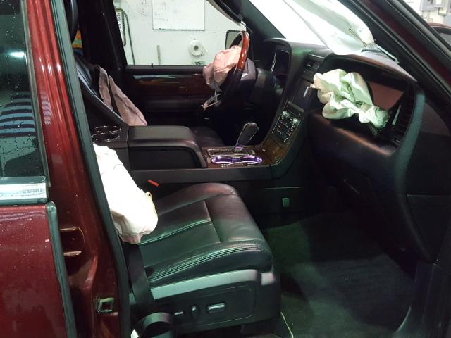 5LMJJ3HT7FEJ02739 - 2015 LINCOLN NAVIGATOR Qırmızı foto 5