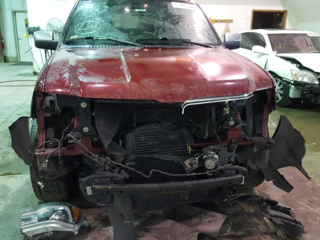 5LMJJ3HT7FEJ02739 - 2015 LINCOLN NAVIGATOR Qırmızı foto 9