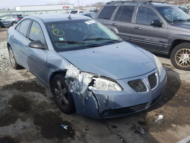 1G2ZH57NX84251003 - 2008 PONTIAC G6 GT BLUE photo 1