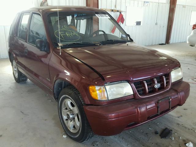 KNDJA723115074923 - 2001 KIA SPORTAGE RED photo 1