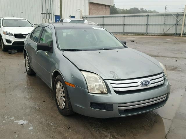3FAFP06Z36R237298 - 2006 FORD FUSION S GREEN photo 1