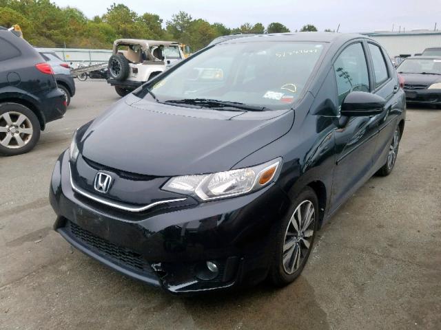 3HGGK5H88FM702560 - 2015 HONDA FIT EX BLACK photo 2