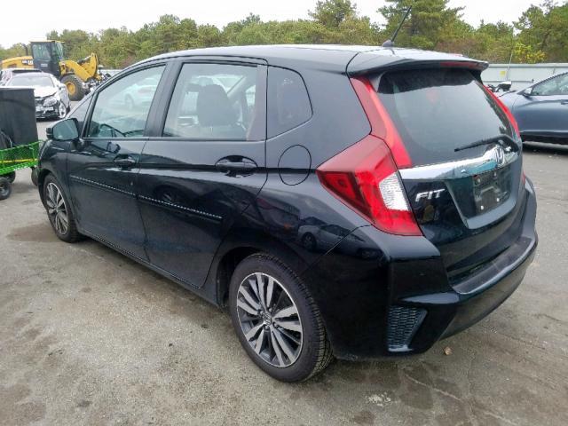 3HGGK5H88FM702560 - 2015 HONDA FIT EX BLACK photo 3