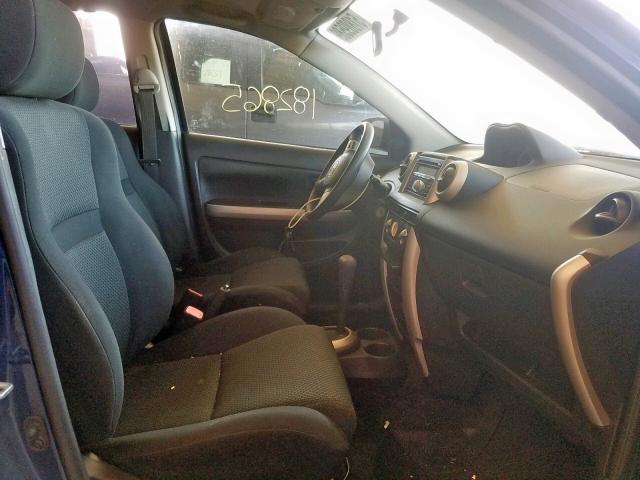 JTKKT624260163639 - 2006 TOYOTA SCION XA BLUE photo 5