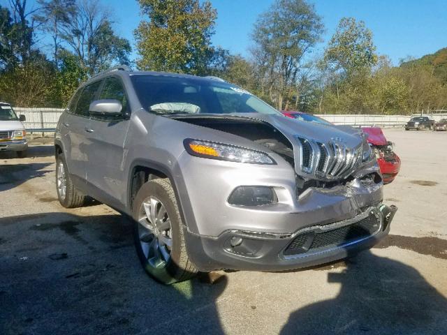 1C4PJMDBXJD574792 - 2018 JEEP CHEROKEE L GRAY photo 1