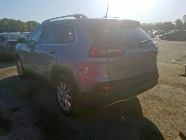 1C4PJMDBXJD574792 - 2018 JEEP CHEROKEE L GRAY photo 3