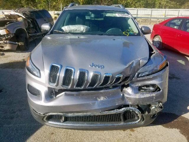 1C4PJMDBXJD574792 - 2018 JEEP CHEROKEE L GRAY photo 7