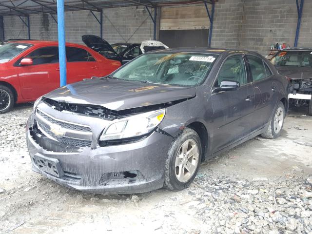 1G11B5SA7DF337617 - 2013 CHEVROLET MALIBU LS 灰色 照片 2