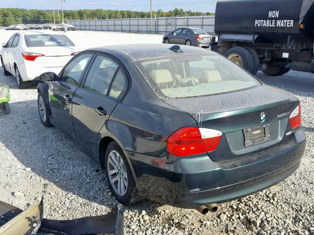 WBAVD13526KV00629 - 2006 BMW 325 XI GREEN photo 3