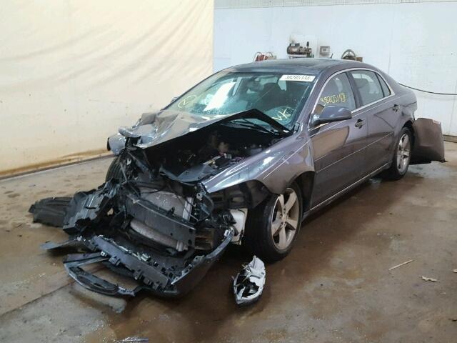 1G1ZC5E15BF152622 - 2011 CHEVROLET MALIBU 1LT GRAY photo 2