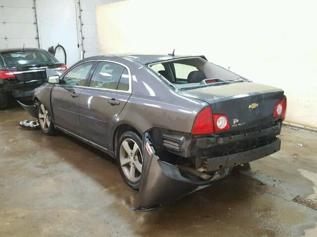 1G1ZC5E15BF152622 - 2011 CHEVROLET MALIBU 1LT GRAY photo 3