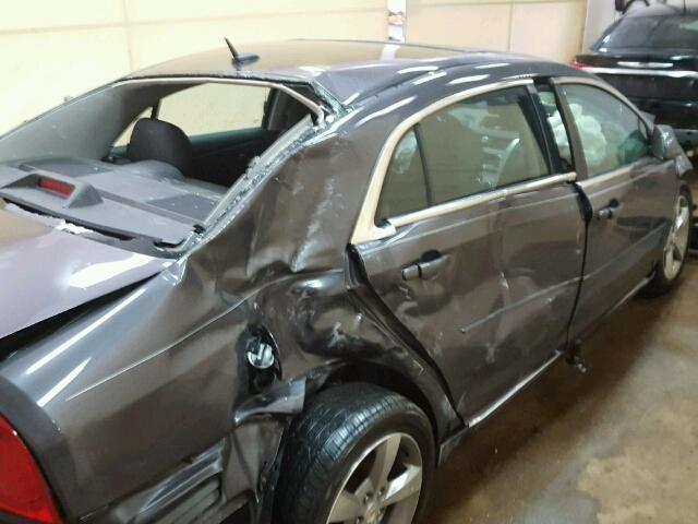 1G1ZC5E15BF152622 - 2011 CHEVROLET MALIBU 1LT GRAY photo 9
