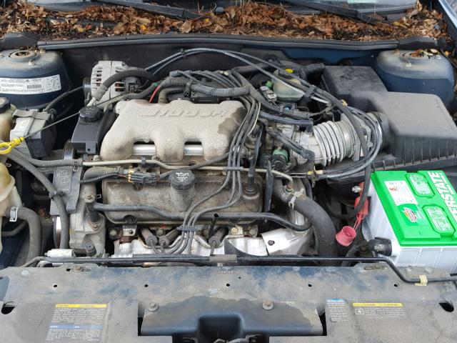 1G1NE52J32M641528 - 2002 CHEVROLET MALIBU LS 蓝色 照片 7