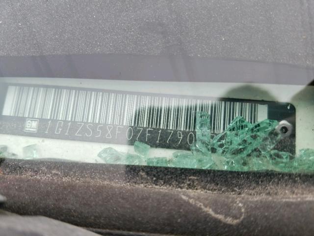 1G1ZS58F07F179048 - 2007 CHEVROLET MALIBU LS 白色 照片 10