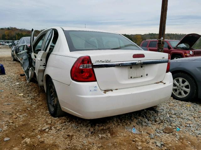 1G1ZS58F07F179048 - 2007 CHEVROLET MALIBU LS 白色 照片 3