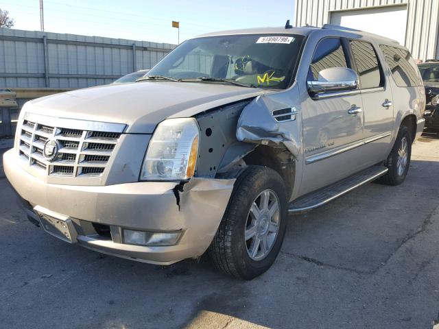 1GYFK66887R241907 - 2007 CADILLAC ESCALADE E BEIGE photo 2