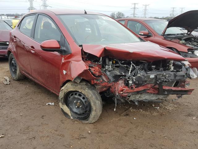 JM1DE1KY9E0187631 - 2014 MAZDA MAZDA2 SPO RED photo 1