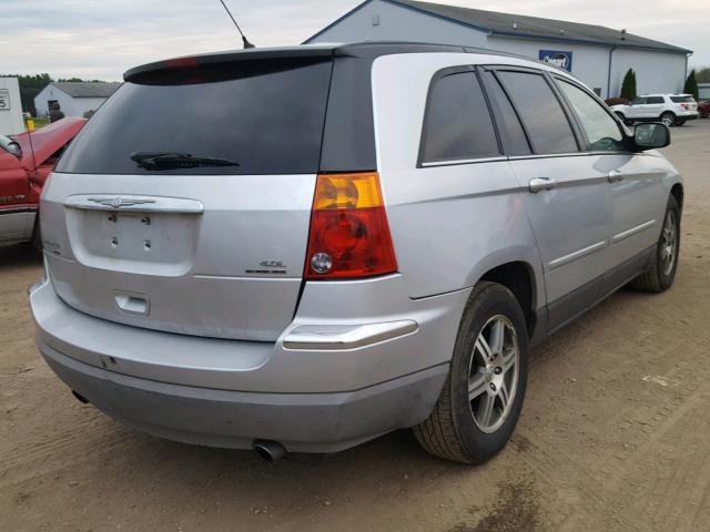 2A8GF68X17R239194 - 2007 CHRYSLER PACIFICA T SILVER photo 4