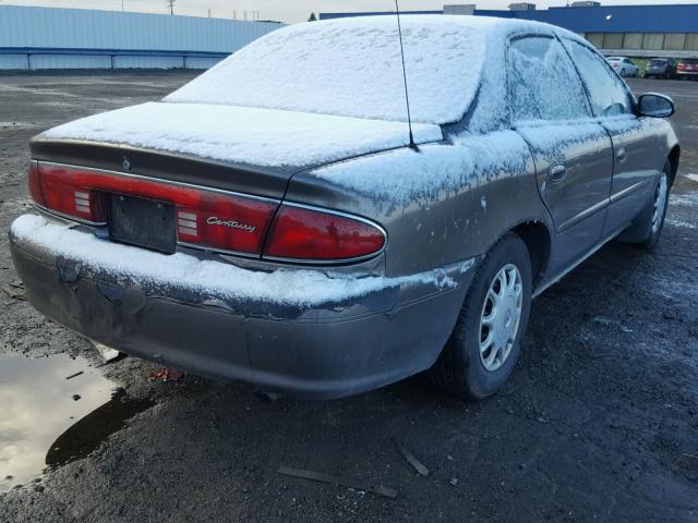 2G4WS52J731218142 - 2003 BUICK CENTURY CU BROWN photo 4