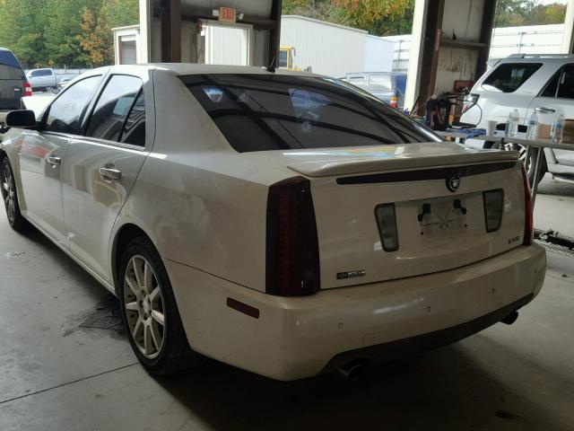 1G6DC67A250211849 - 2005 CADILLAC STS WHITE photo 3