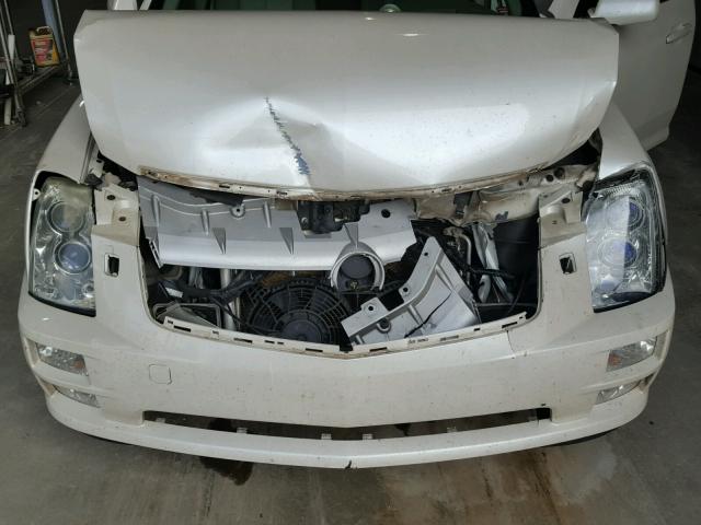 1G6DC67A250211849 - 2005 CADILLAC STS WHITE photo 7