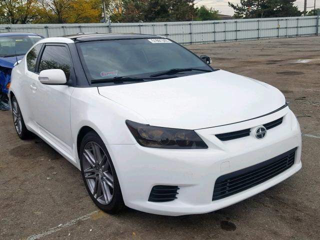 JTKJF5C78D3047203 - 2013 TOYOTA SCION TC თეთრი ფოტო 1