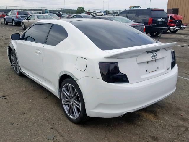 JTKJF5C78D3047203 - 2013 TOYOTA SCION TC თეთრი ფოტო 3