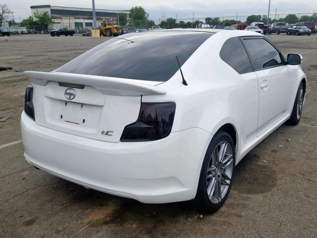 JTKJF5C78D3047203 - 2013 TOYOTA SCION TC თეთრი ფოტო 4
