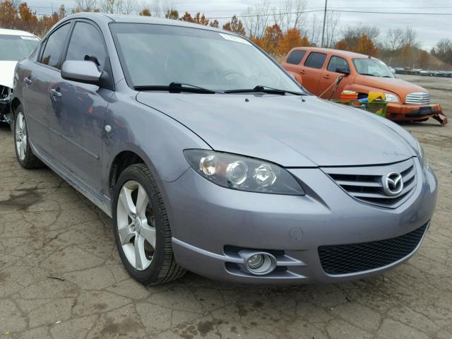 JM1BK323341119706 - 2004 MAZDA 3 S GRAY photo 1