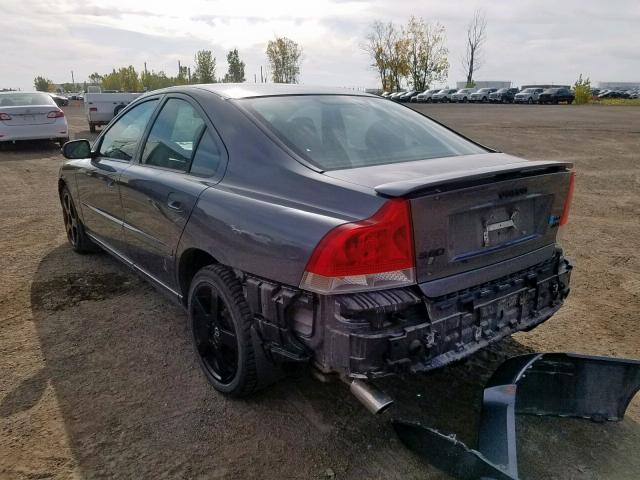 YV1RH592982697602 - 2008 VOLVO S60 2.5T GRAY photo 3